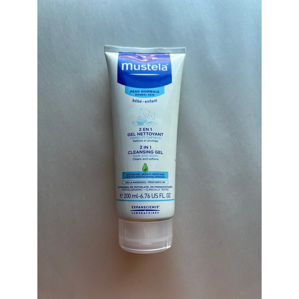 Mustela 2 in 1 Hair & Body Wash for‎ Baby  NEW Sealed Expires 03/2021